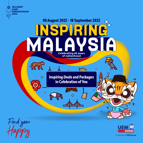 UEM Sunrise's "Inspiring Malaysia" campaign seeks to amplify a sense of appreciation and inclusiveness this National Day and Malaysia Day.