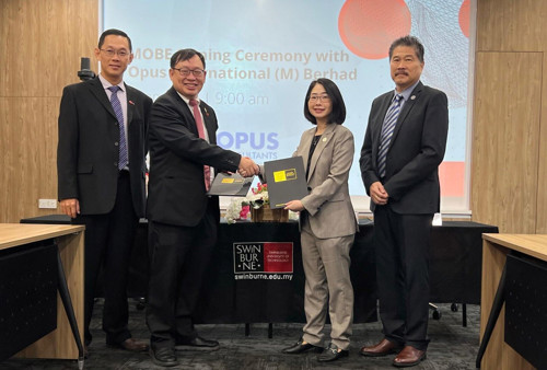 OPUS International (M) Berhad (OPUS), Malaysia’s leading infrastructure asset management company, has signed a Memorandum of Business Exploration (MOBE) with Swinburne University of Technology Sarawak Campus.