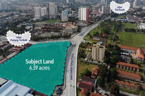 Located at the intersection of Jalan Sultan Yahya Petra and Jalan Padang Tembak, UEM Sunrise has preliminary plans to develop residential products to suit young homeowners and working professionals looking for close proximity to the KL City Centre.